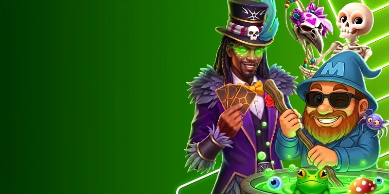 Sección de casino online de Magic365