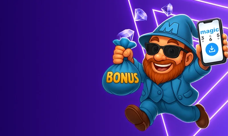 Sección deportiva de Magic365 con apuestas en vivo